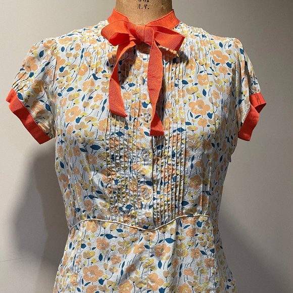 MARC by Marc Jacobs Blouse w/ NEON details - Picture 1 of 15